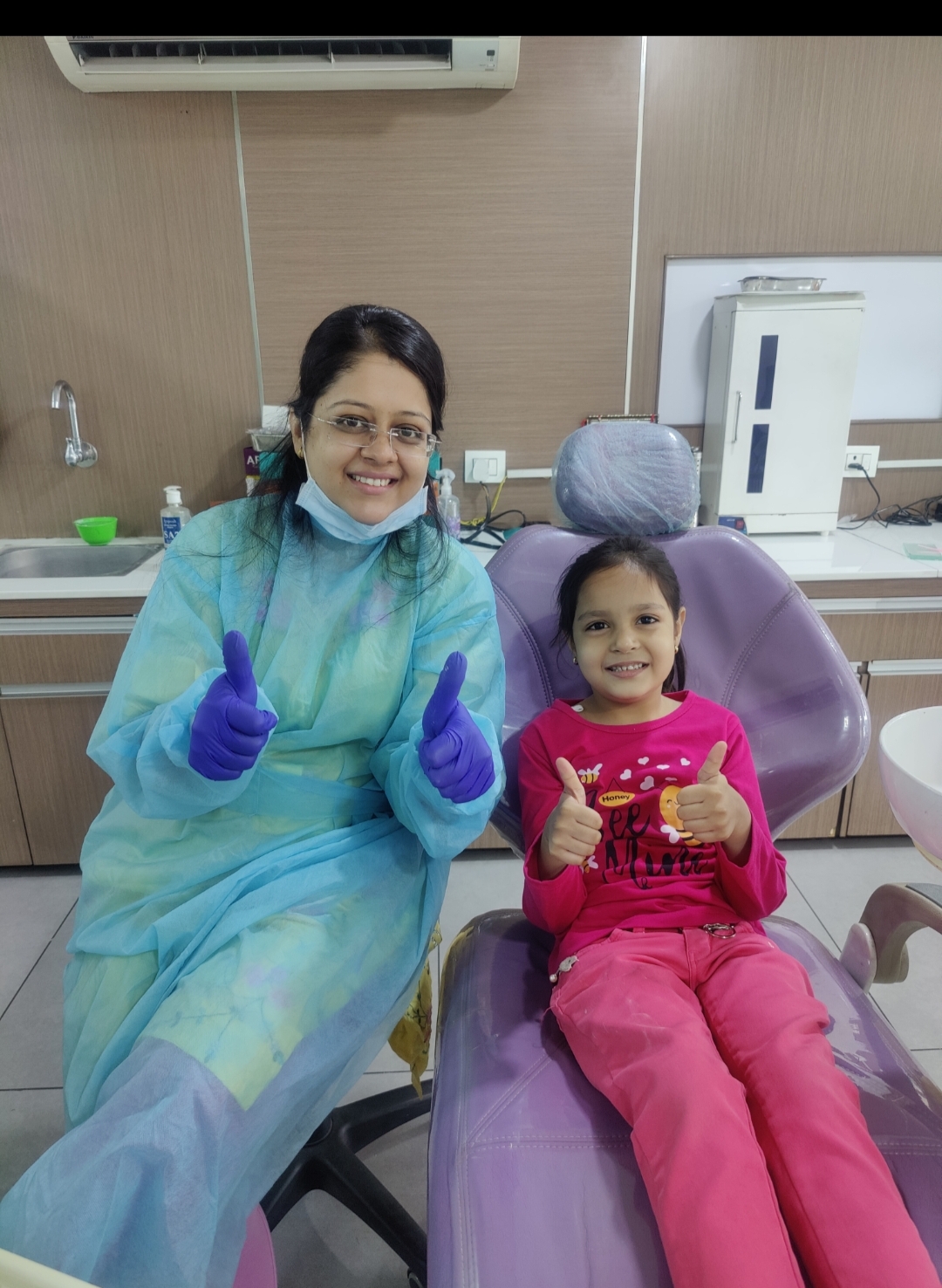 Happy child patient Dental Studio Indore